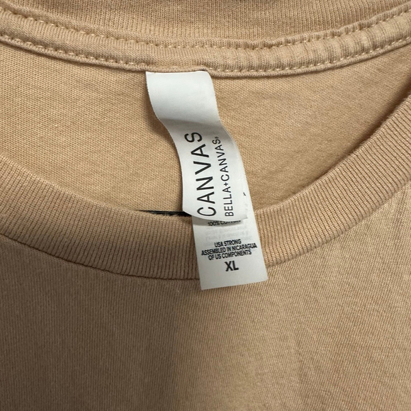 You’re My Sunshine Unisex Bella+Canvas Graphic T-Shirt Tan/Brown Size XL Flower - Picture 5 of 8